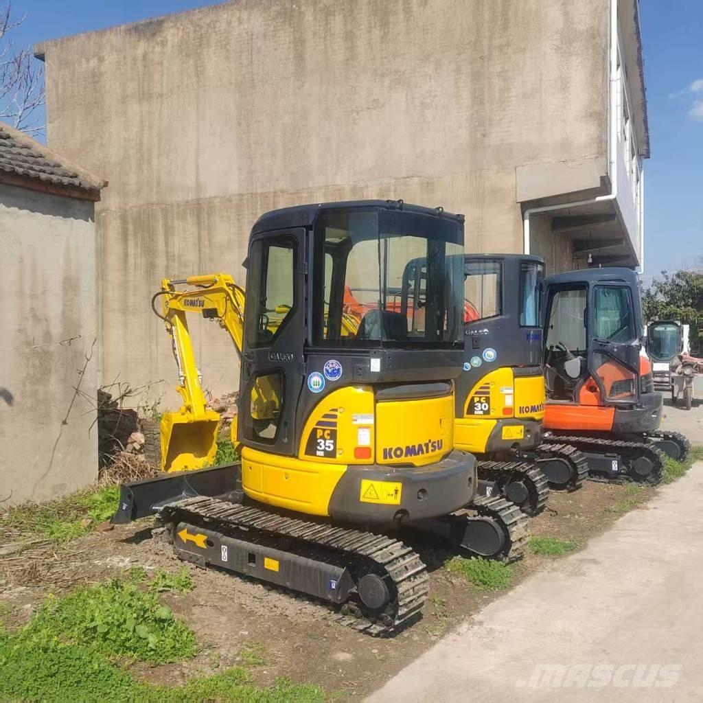Komatsu PC 35 Roomikekskavaatorid