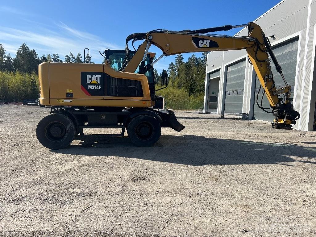 CAT M314F Ratasekskavaatorid