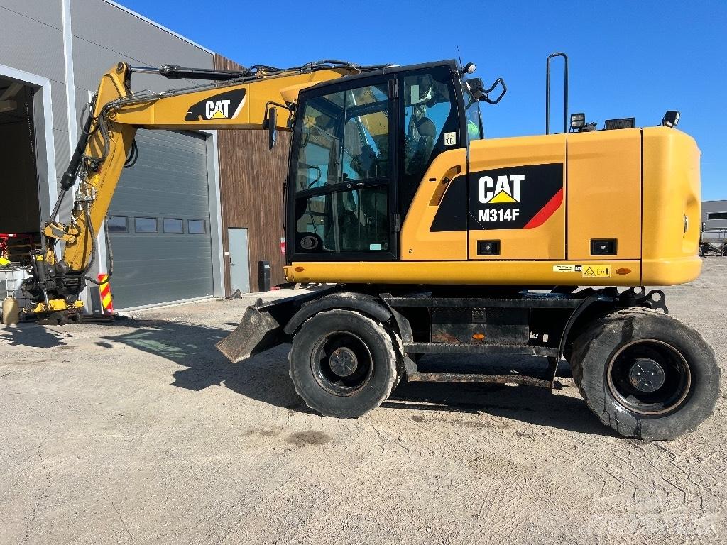 CAT M314F Ratasekskavaatorid