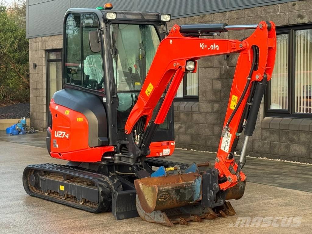 Kubota U 27-4 Miniekskavaatorid < 7 t