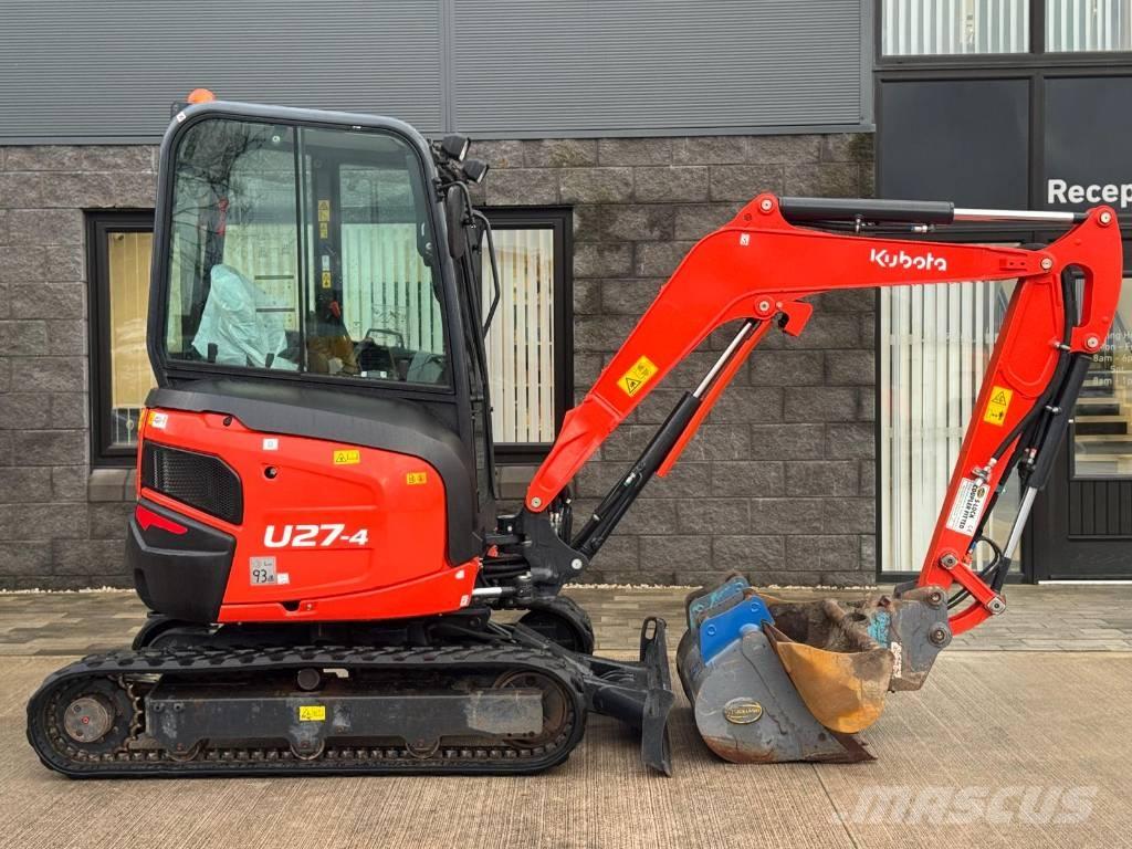Kubota U 27-4 Miniekskavaatorid < 7 t