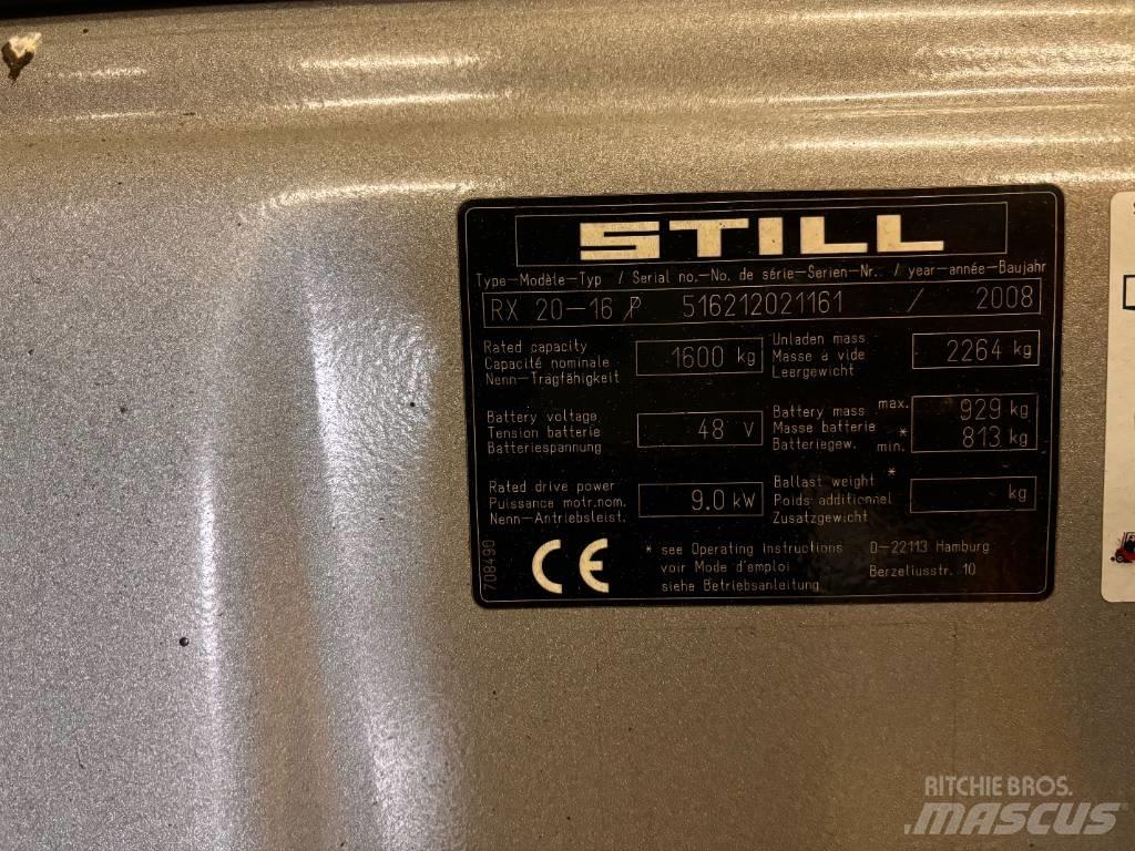 Still RX 20-16 Elektritõstukid