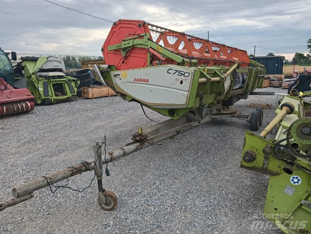 CLAAS C 750 Kombainide heedrid