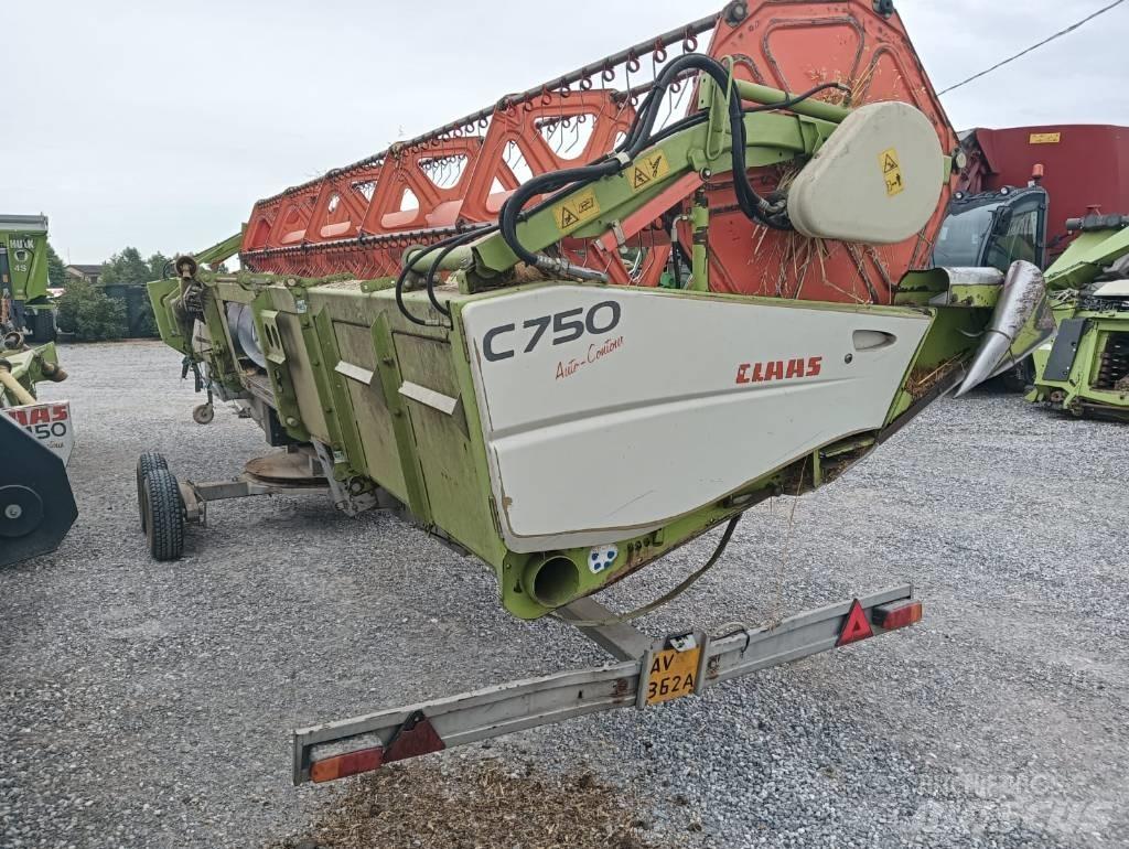 CLAAS C 750 Kombainide heedrid