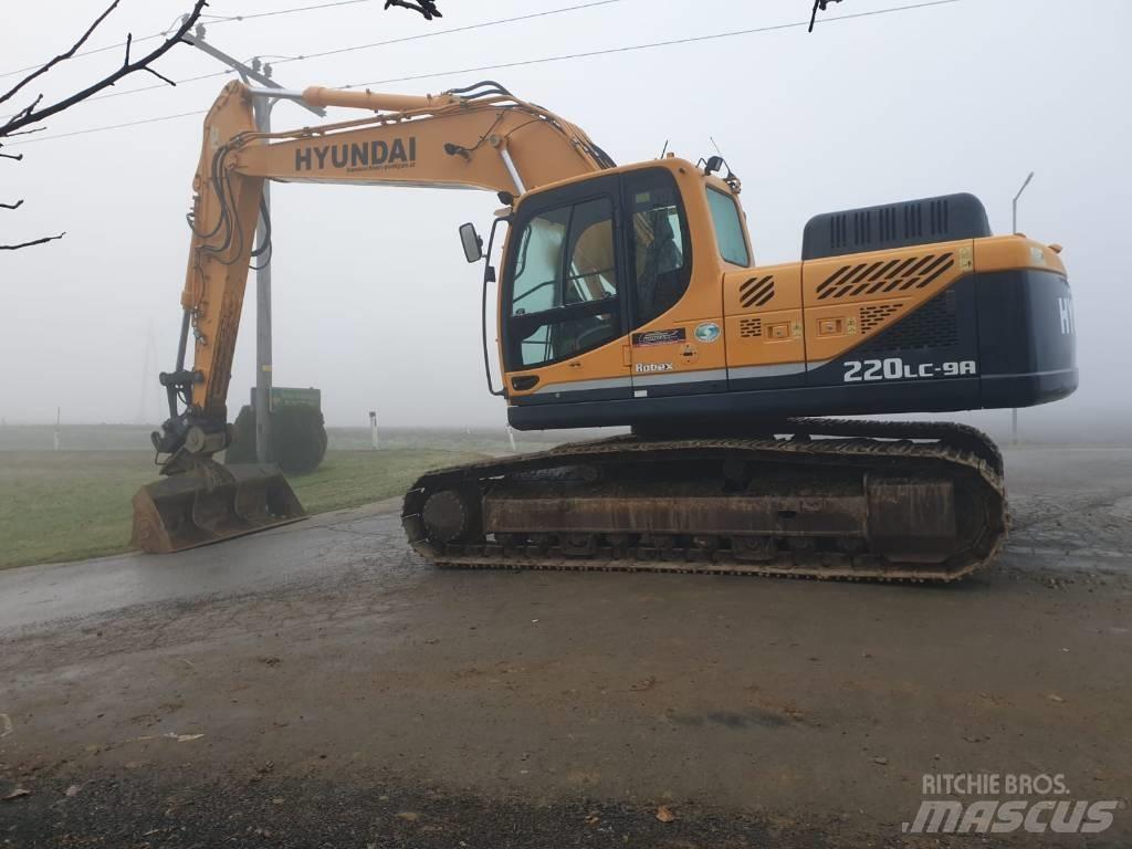 Hyundai R 220 LC-9A Roomikekskavaatorid