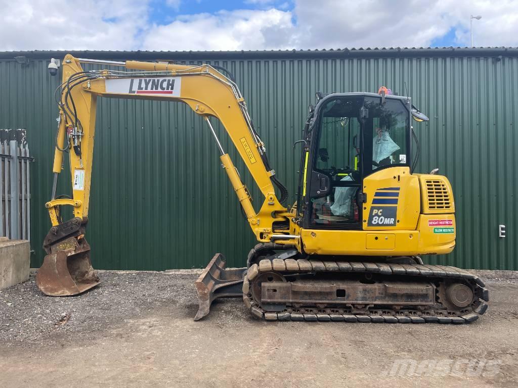 Komatsu PC 80 MR-5E0 Väikeekskavaatorid 7t-12t