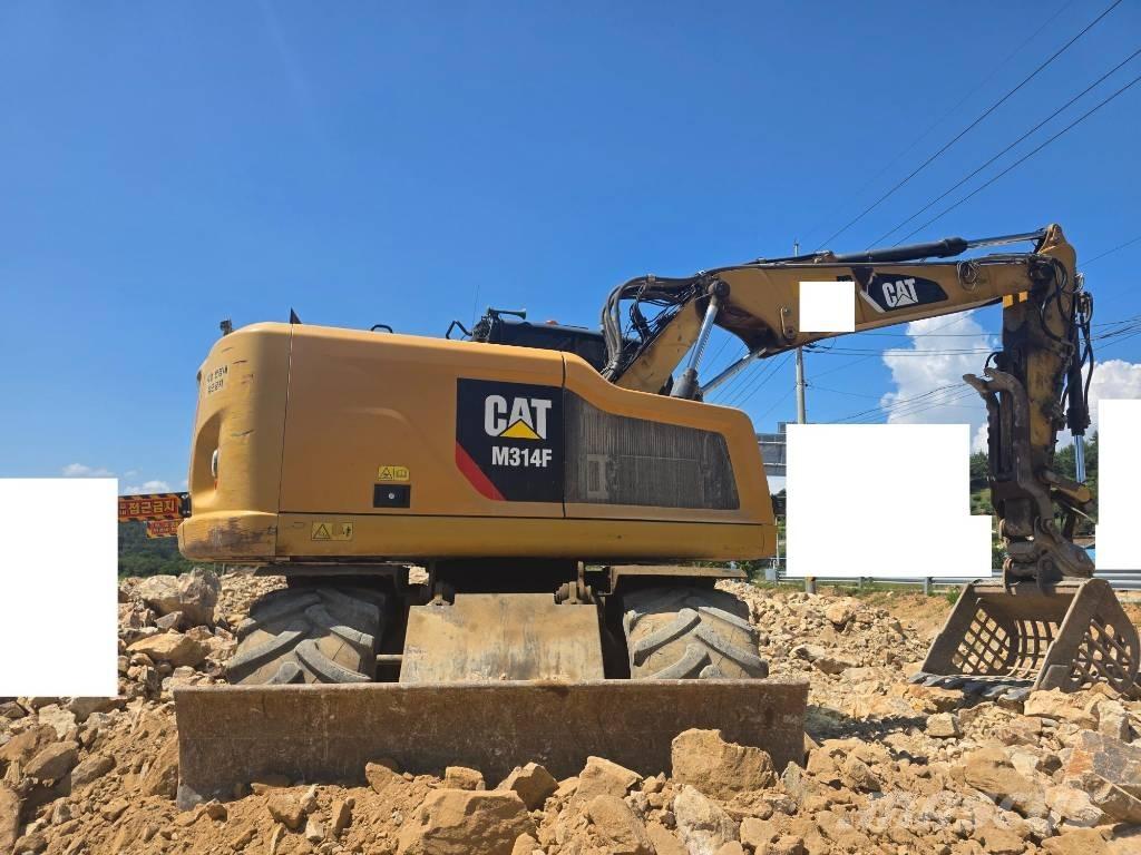 CAT 314F Ratasekskavaatorid