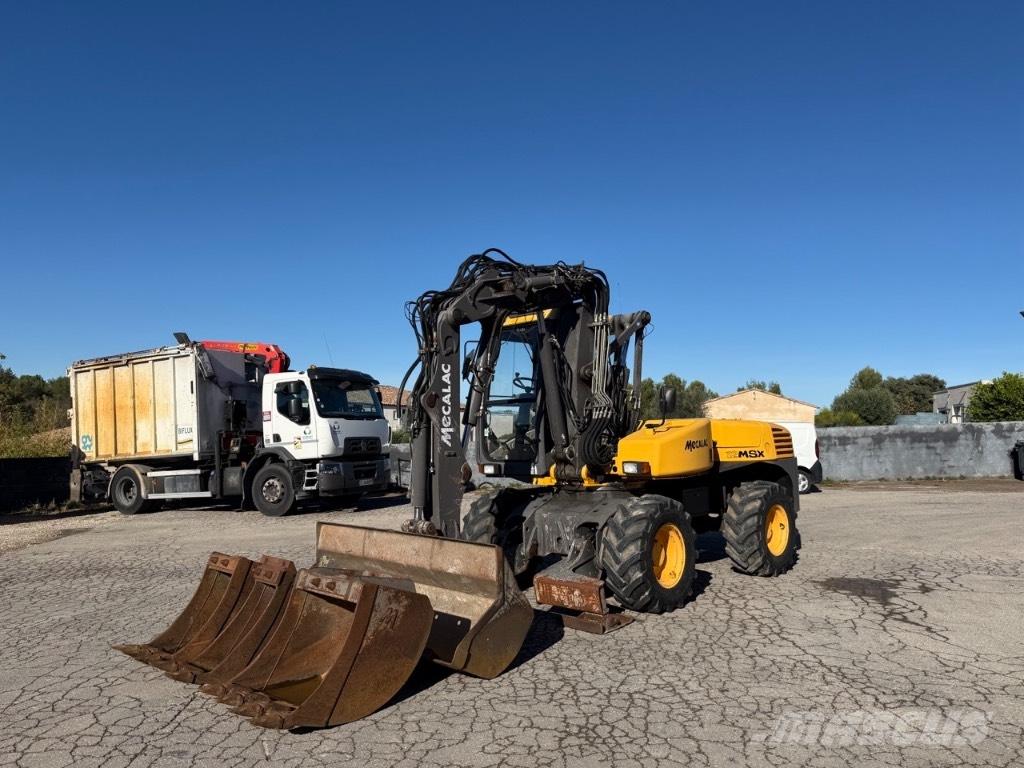 Mecalac 12 MSX Ratasekskavaatorid