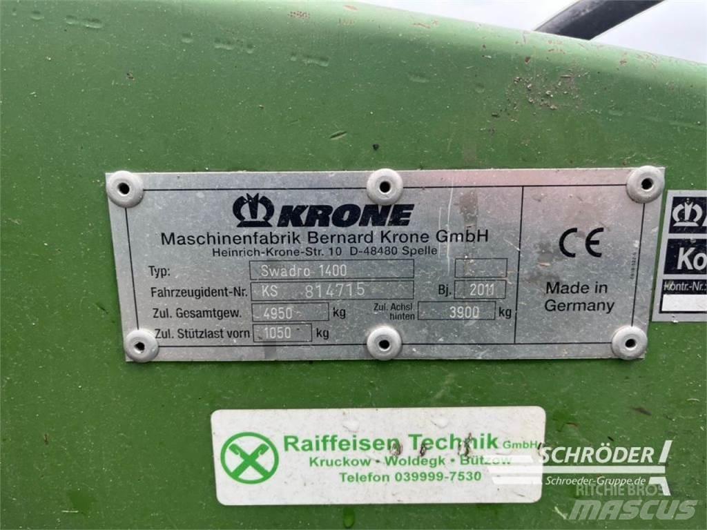 Krone SWADRO 1400 Vaalutid