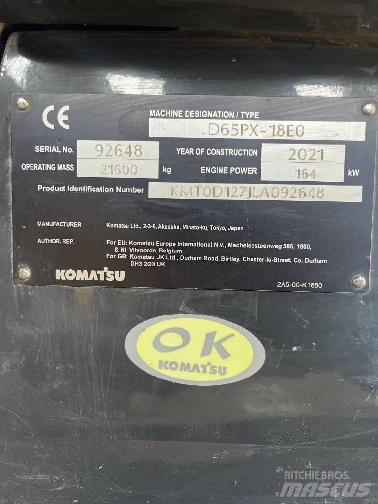 Komatsu D65PX-18E0 Buldooserid