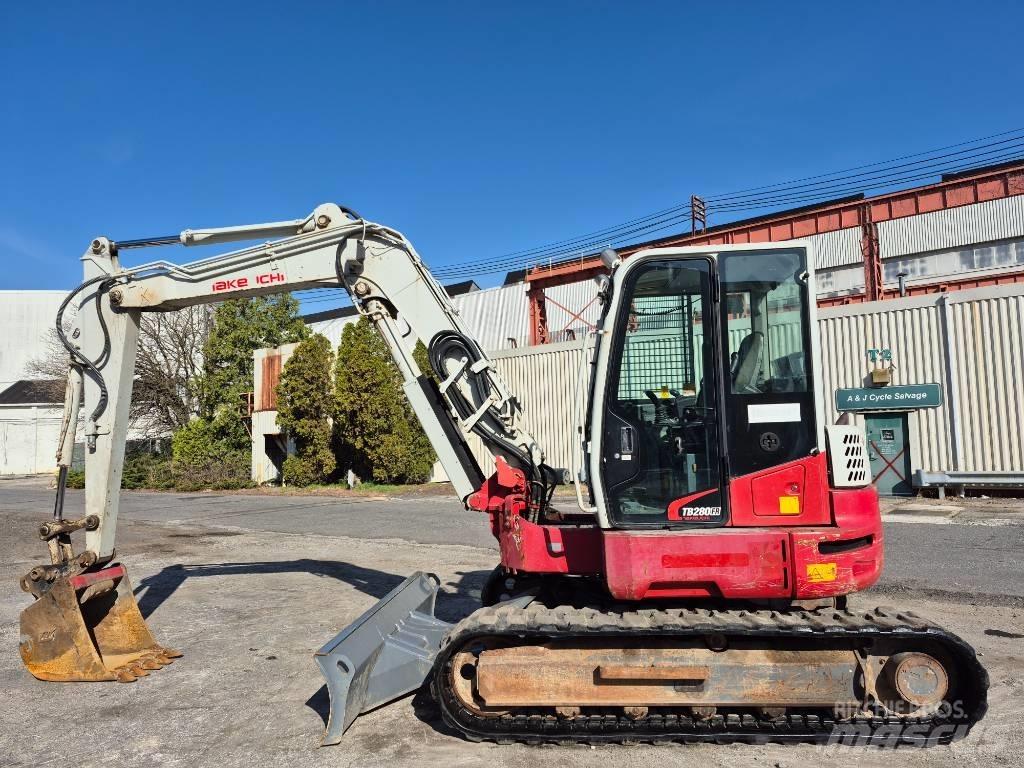 Takeuchi TB 280 FR Roomikekskavaatorid