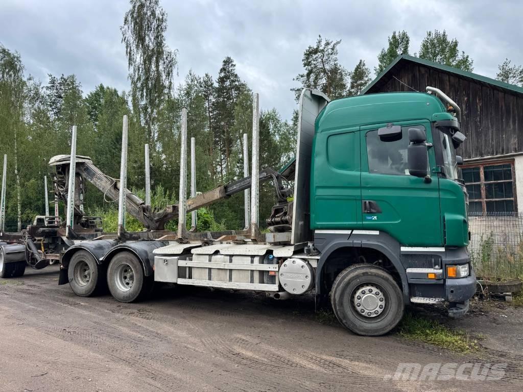 Scania R 500 Metsaveokid