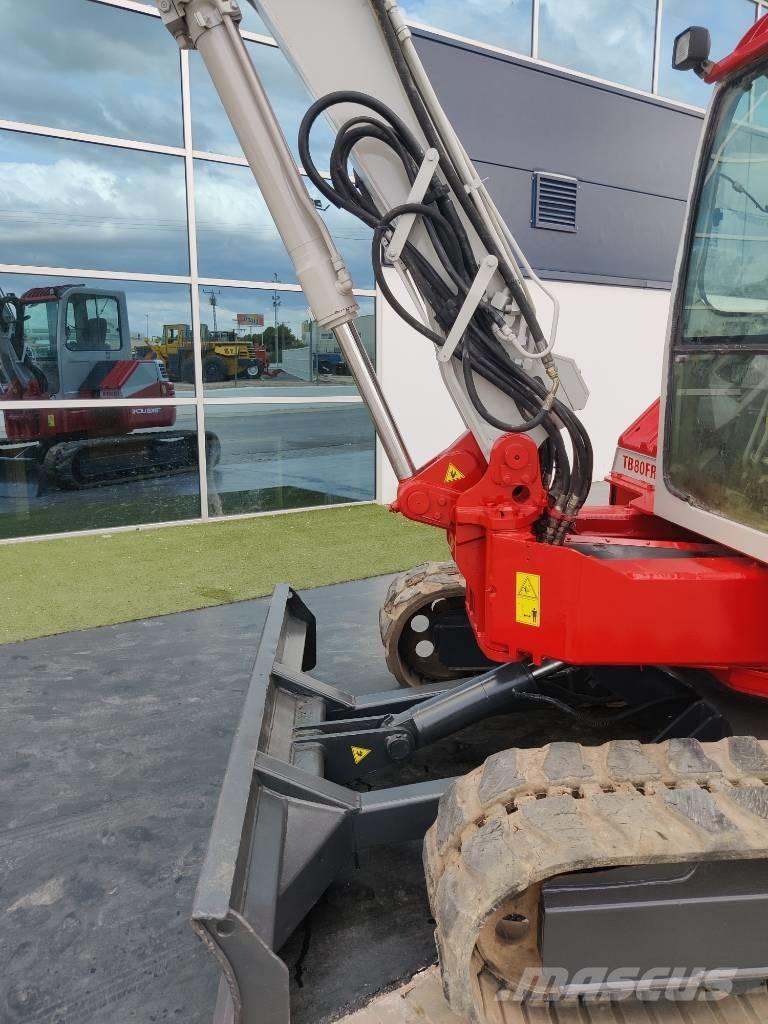 Takeuchi TB 80 FR Väikeekskavaatorid 7t-12t