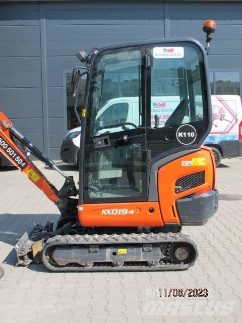 Kubota KX 019-4 Miniekskavaatorid < 7 t