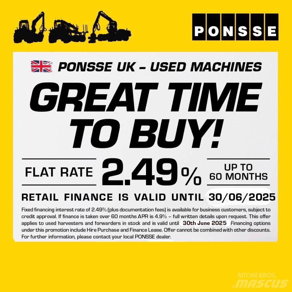 Ponsse Fox Harvesterid