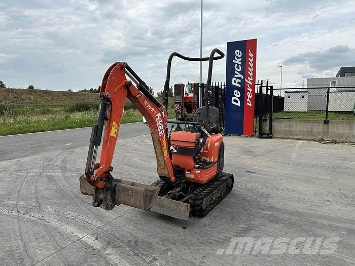Kubota U10-3 Roomikekskavaatorid