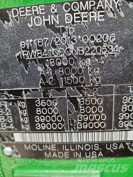 John Deere 8 R 410 Traktorid