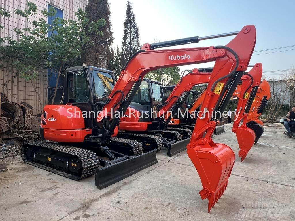 Kubota 155-3 Roomikekskavaatorid