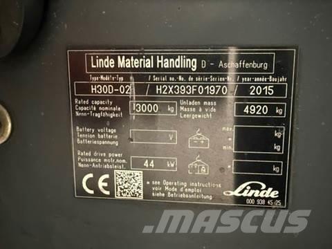 Linde H30D-02 Diiseltõstukid