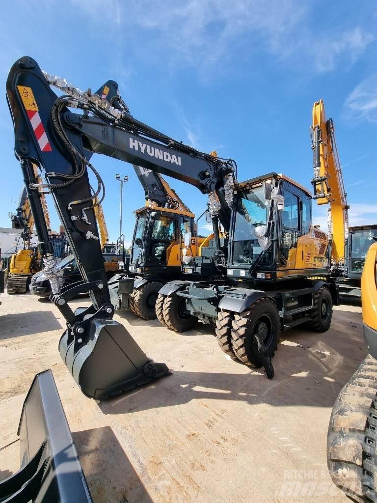 Hyundai HW140A Ratasekskavaatorid