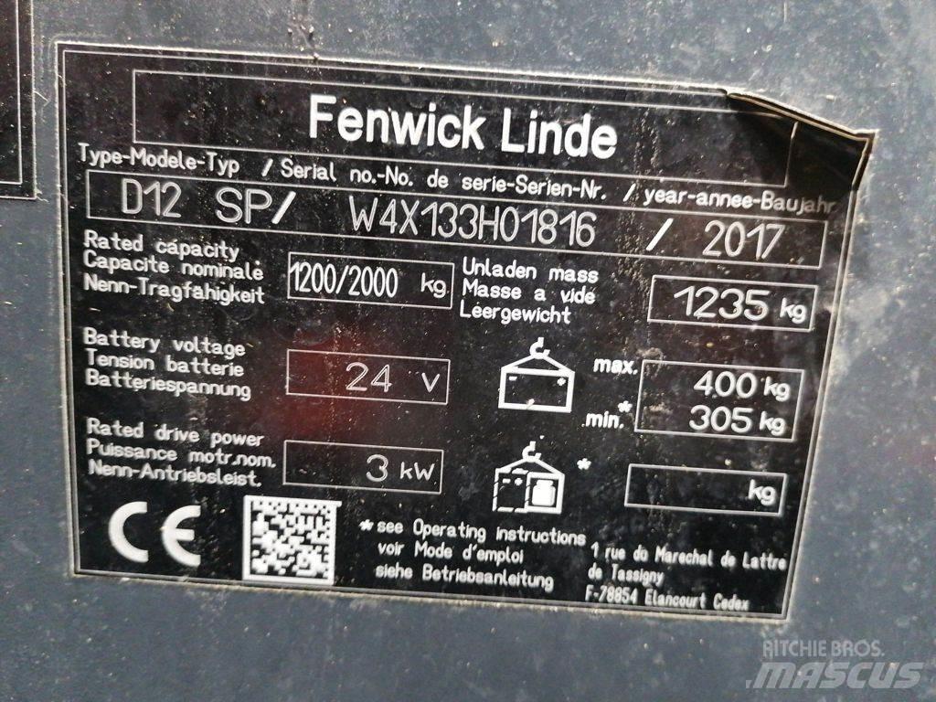 Linde D12 SP Järelkäidavad virnastajad