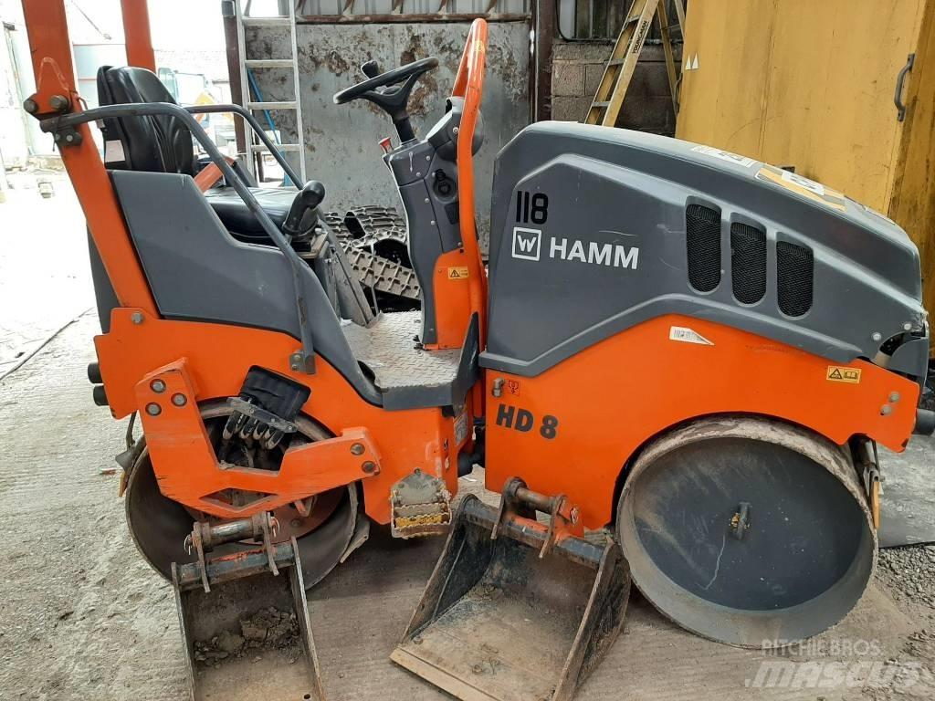 Hamm HD 8 VV Tandemrullid