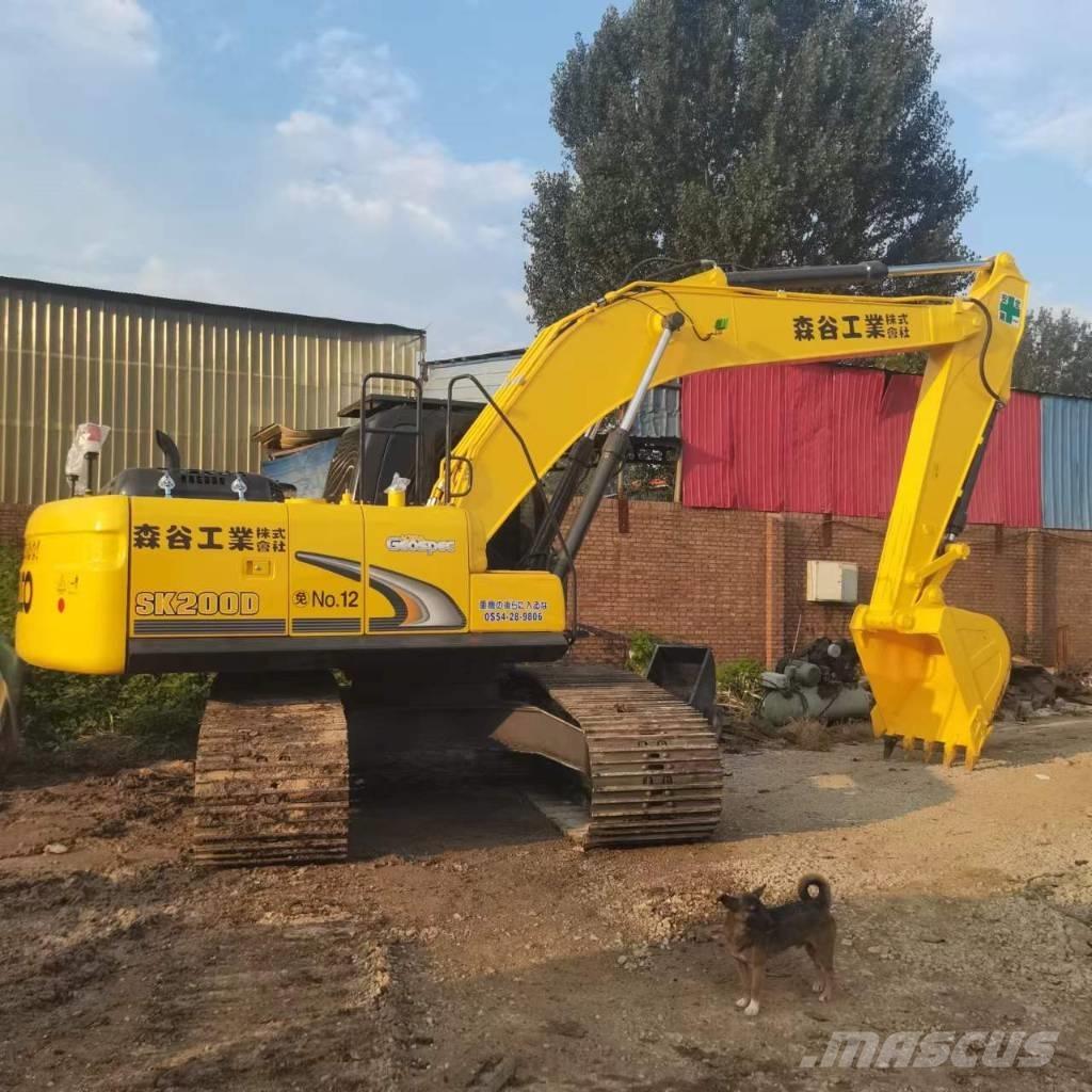 Kobelco SK 200 D Roomikekskavaatorid