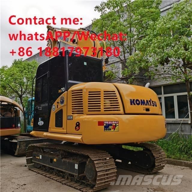 Komatsu PC70-8 Roomikekskavaatorid