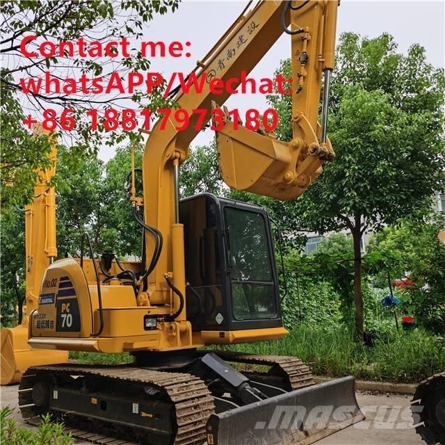 Komatsu PC70-8 Roomikekskavaatorid
