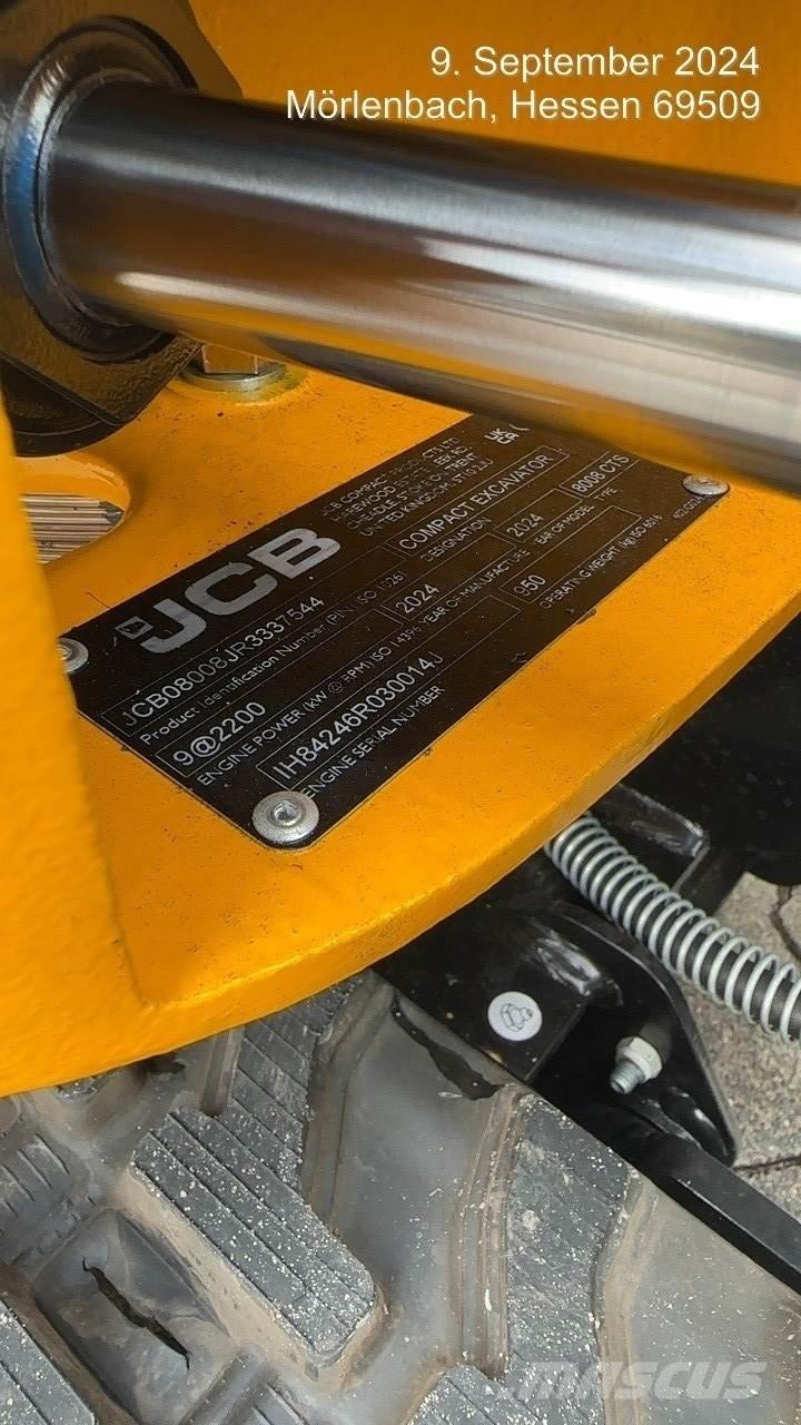 JCB 8008CTS Miniekskavaatorid < 7 t