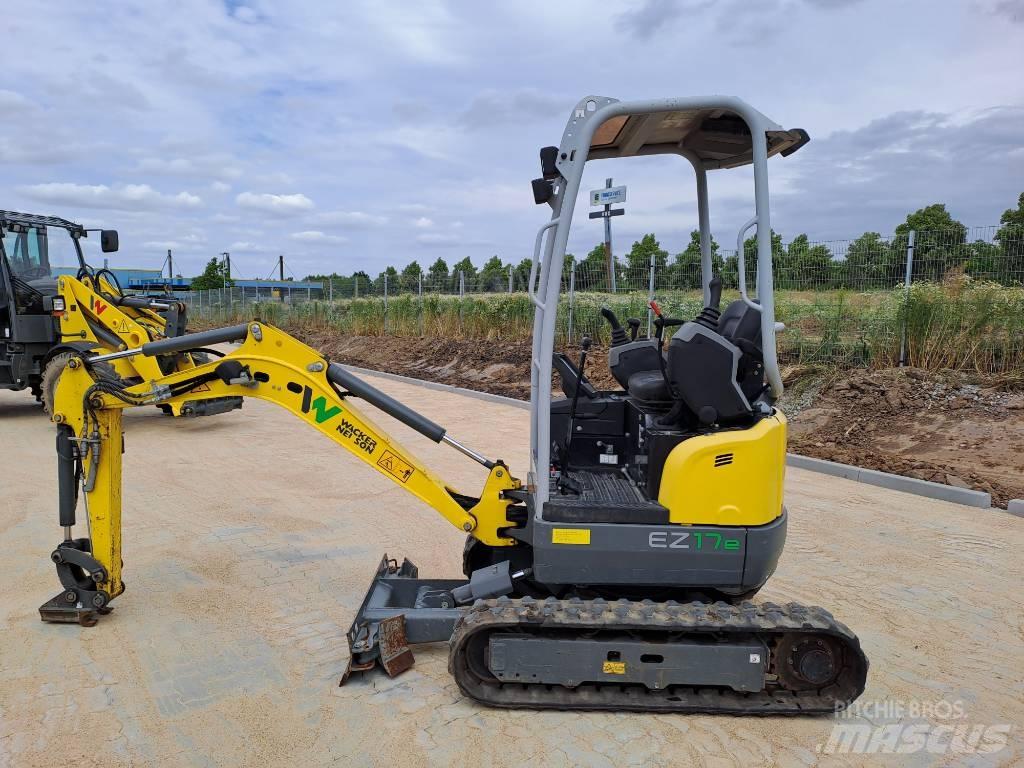Wacker Neuson EZ17e Roomikekskavaatorid