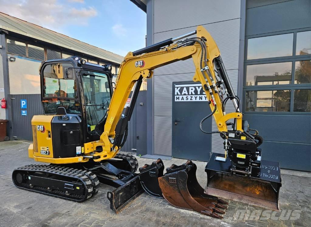 CAT 302.7 CR Miniekskavaatorid < 7 t