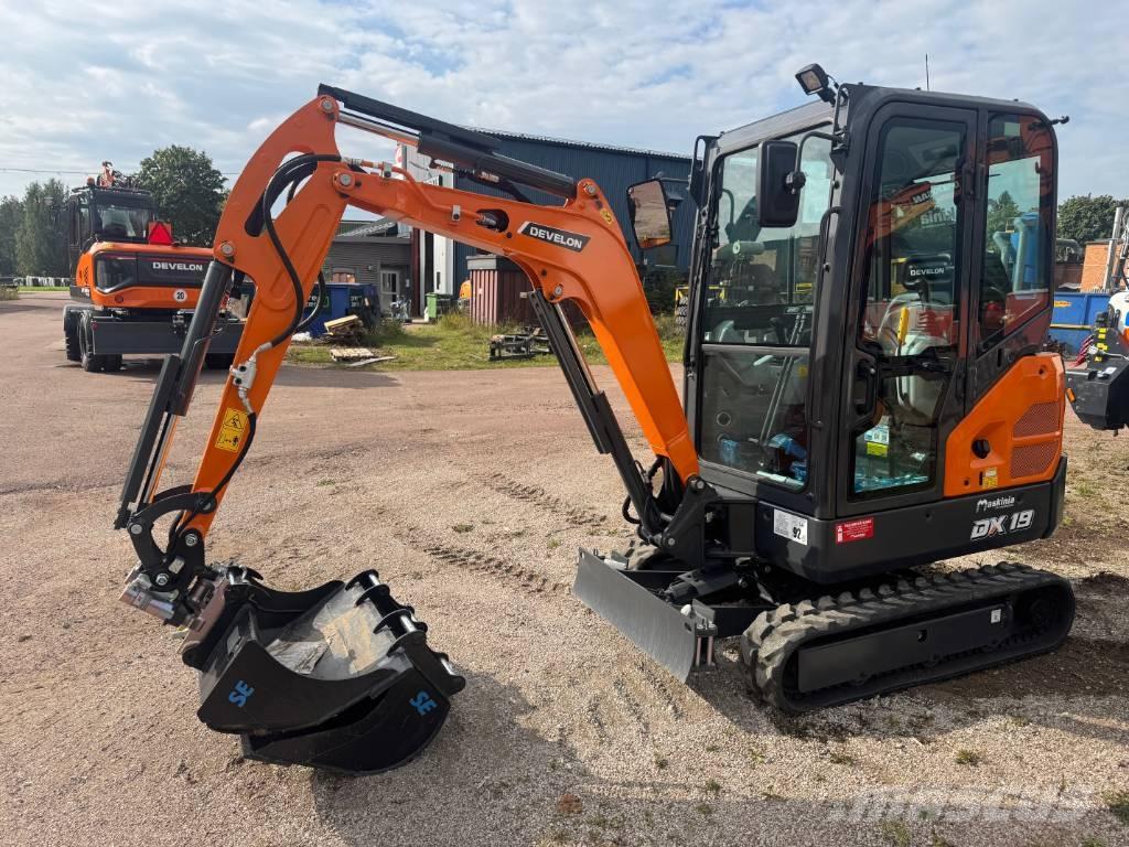 Develon DX 19-7 Miniekskavaatorid < 7 t