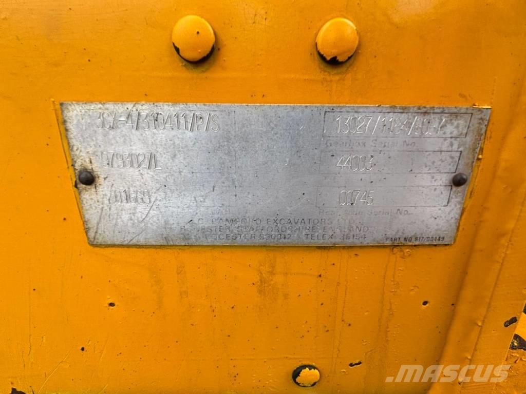 JCB 3 CX Ekskavaatorlaadurid