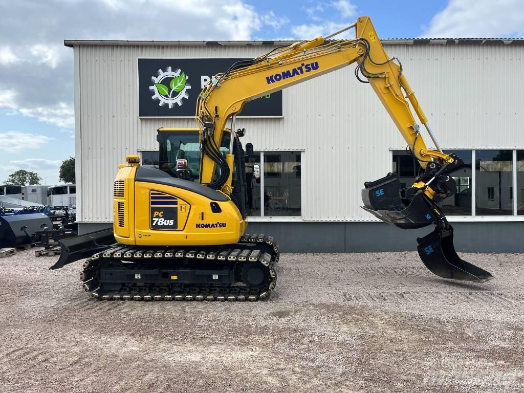 Komatsu PC78US-11E0 Väikeekskavaatorid 7t-12t