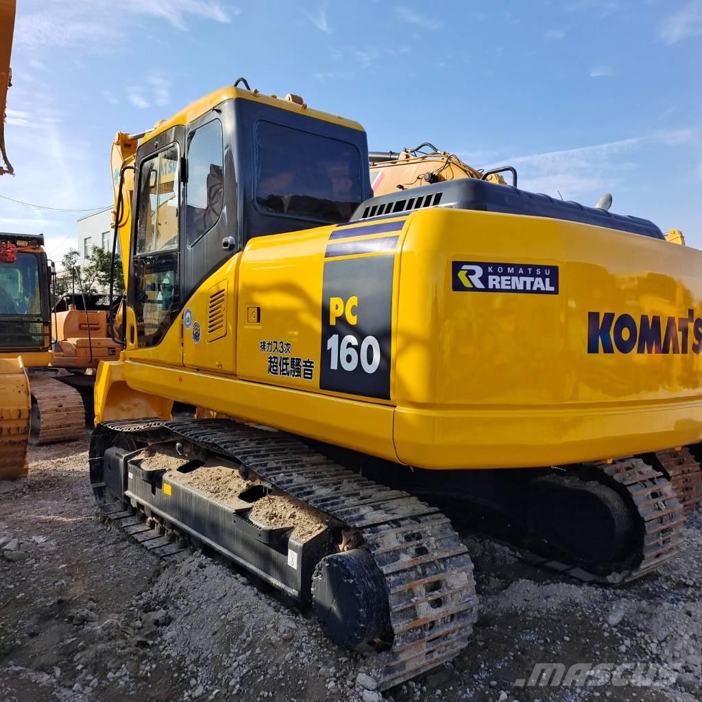 Komatsu PC 160-7 Roomikekskavaatorid
