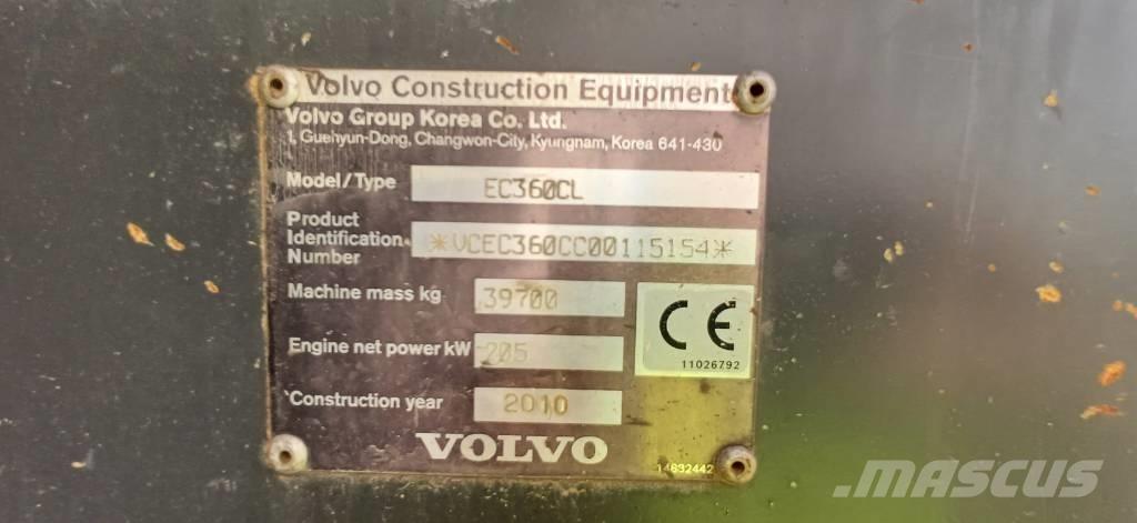 Volvo EC 360 C L Roomikekskavaatorid