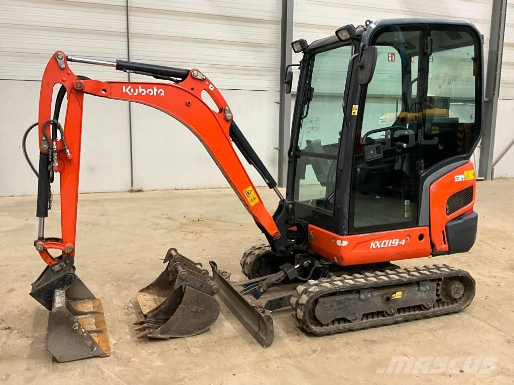 Kubota KX 019-4 Miniekskavaatorid < 7 t