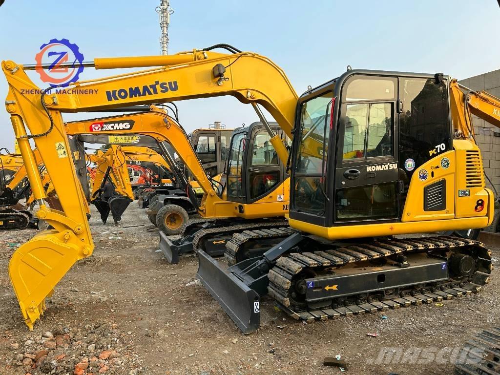Komatsu PC 70-8 Roomikekskavaatorid