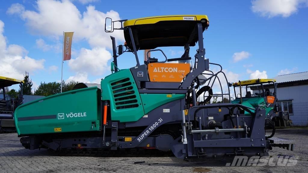 Vögele SUPER 1800-3I Asfaldilaoturid