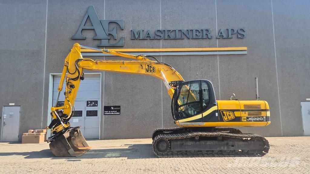 JCB JS 220 LC Roomikekskavaatorid