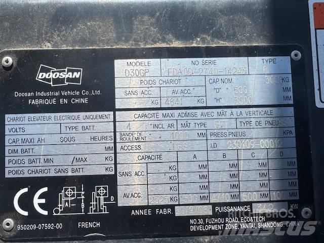 Doosan D30 Plus Diiseltõstukid