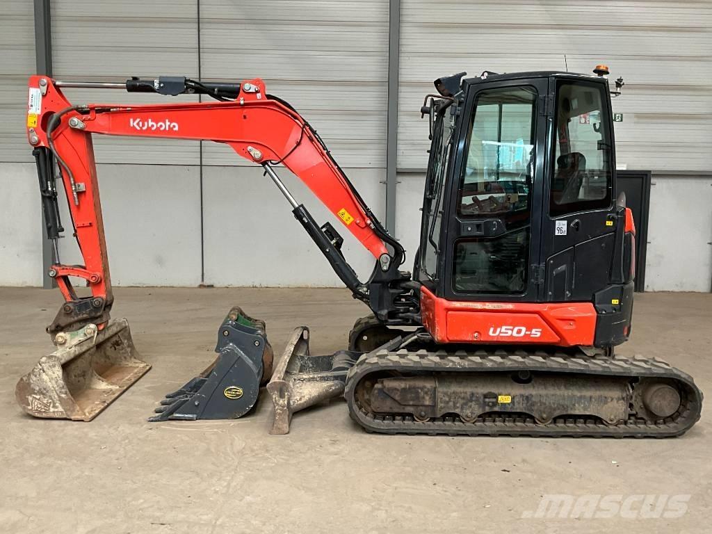 Kubota U 50-5 Miniekskavaatorid < 7 t