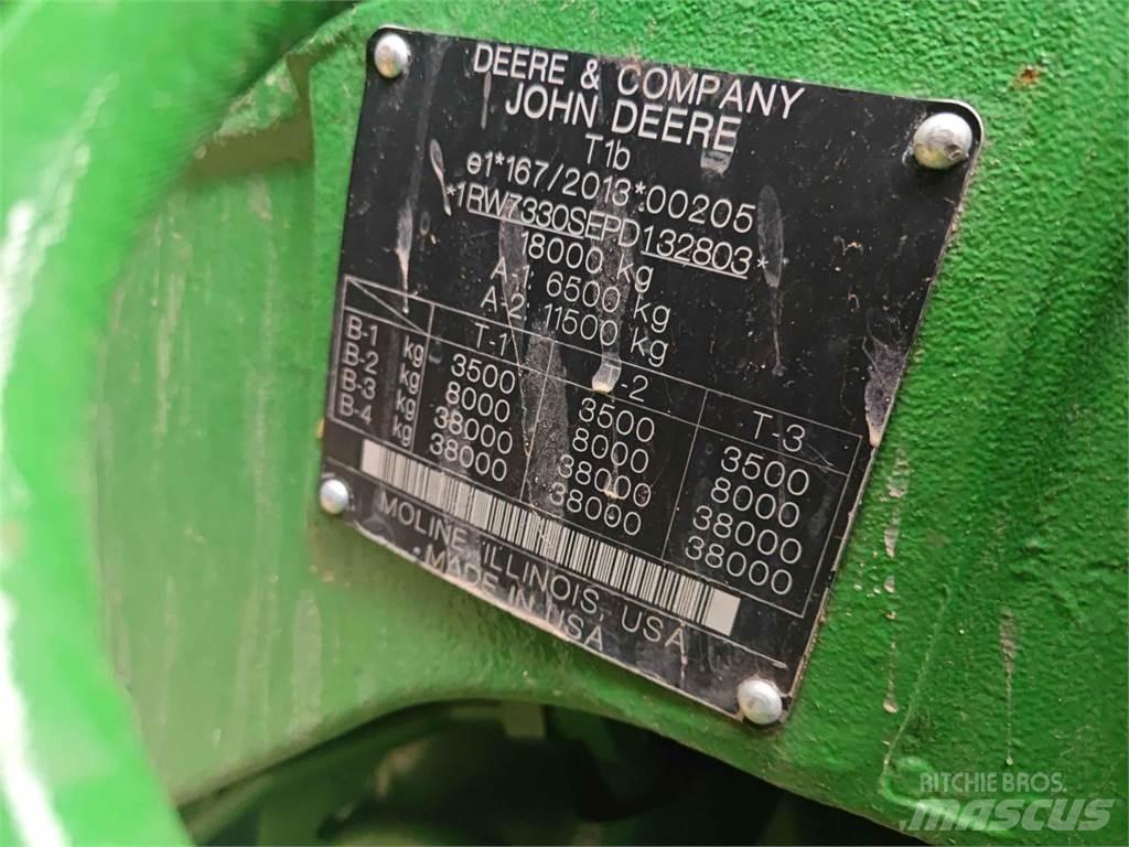 John Deere 7R 330 Traktorid