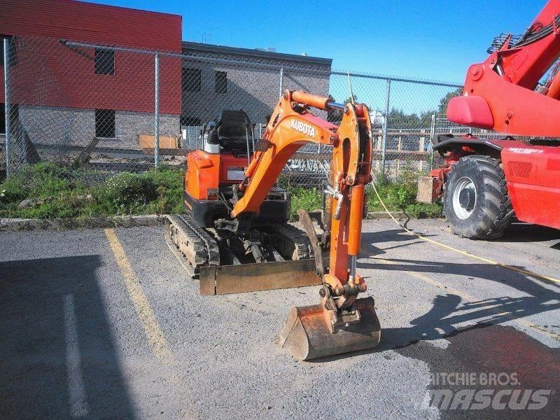 Kubota U 17 Miniekskavaatorid < 7 t