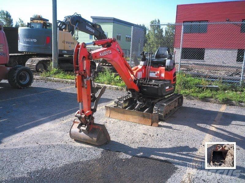 Kubota U 17 Miniekskavaatorid < 7 t
