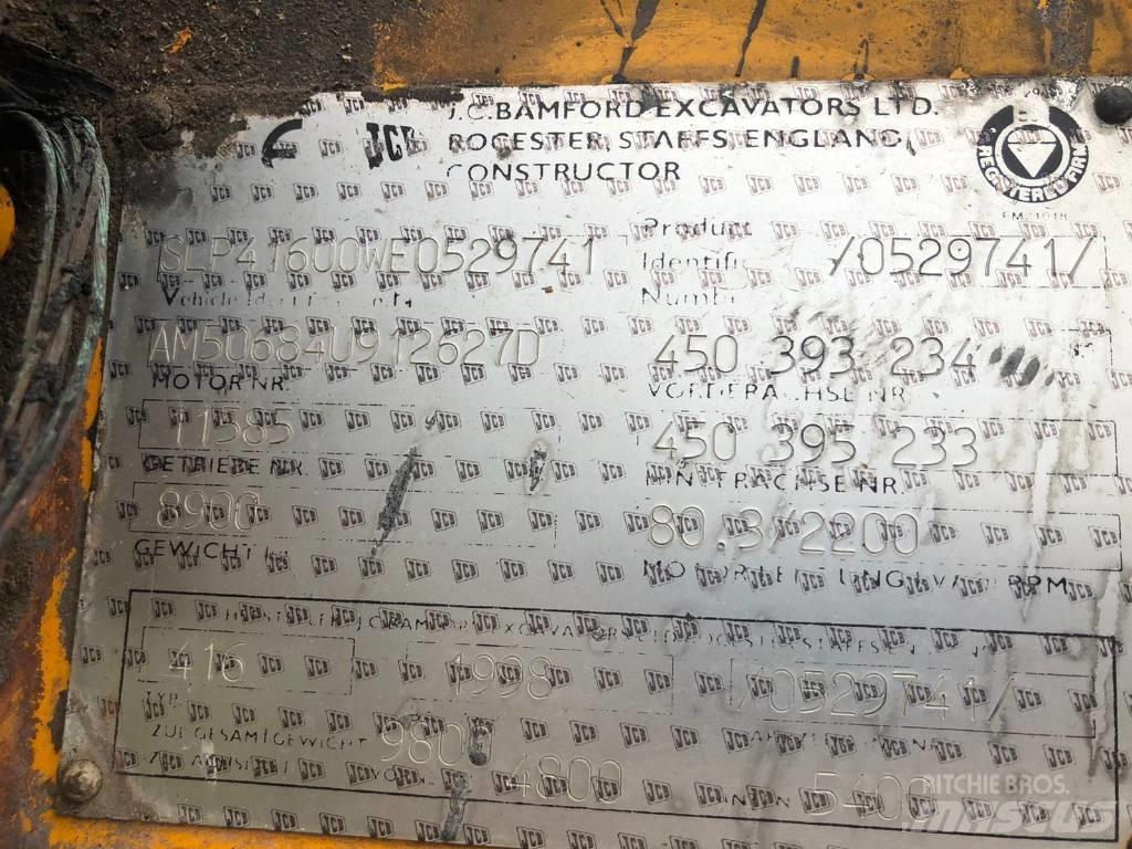 JCB 416 B FOR PARTS Rataslaadurid