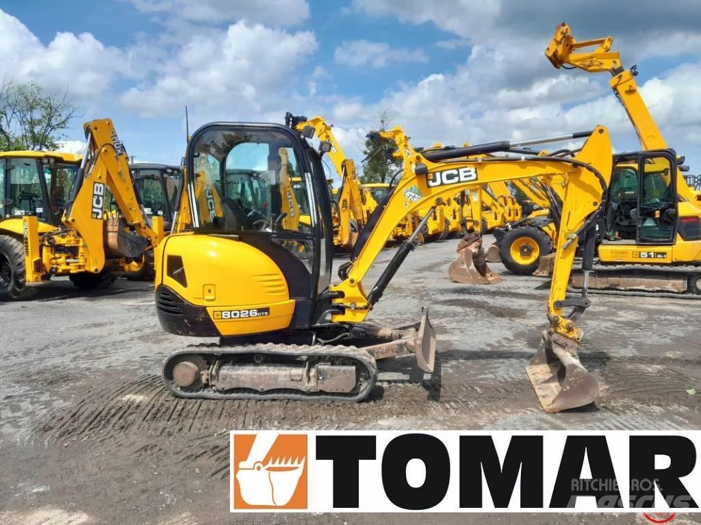 JCB 8026 CTS Miniekskavaatorid < 7 t