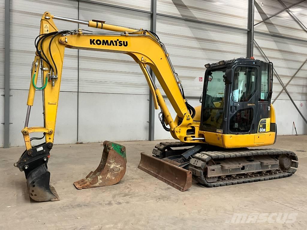 Komatsu PC 80 MR-3 Väikeekskavaatorid 7t-12t