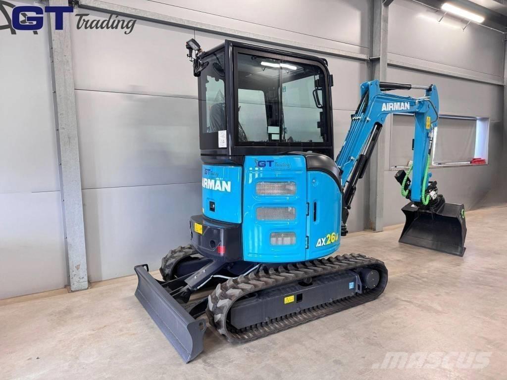Airman AX 26 U-6 Miniekskavaatorid < 7 t